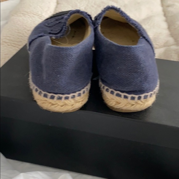 Chanel denim espadrilles size 7 - Picture 4 of 6